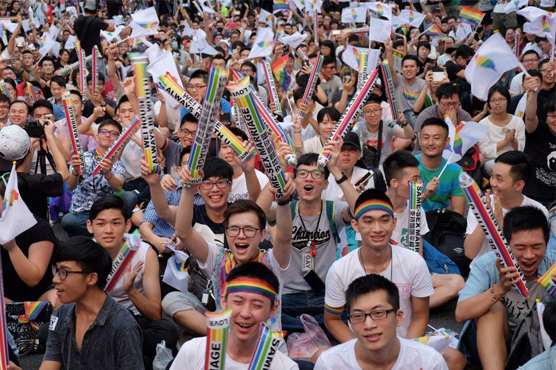 Taiwan’s Top Court Rules in Favor of Same-sex Marriage