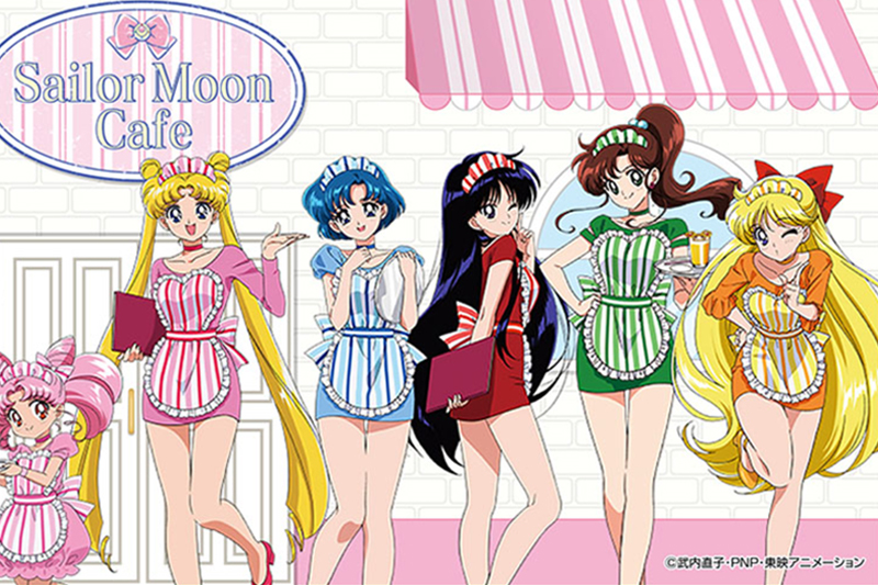 Opening of the “Sailor Moon” Theme Cafe