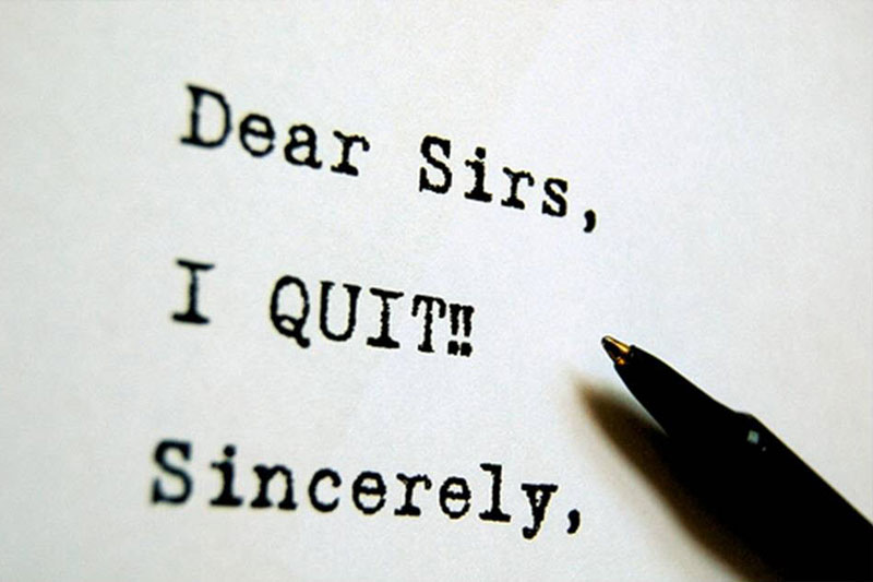 An Epic Resignation Letter