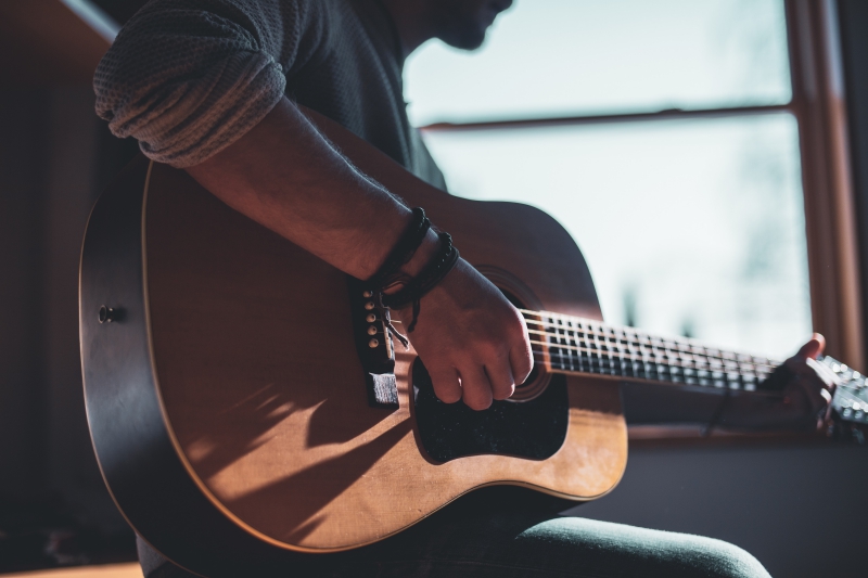 Playing the Guitar