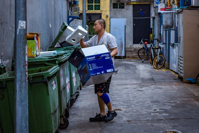 Saving Money by Dumpster Diving