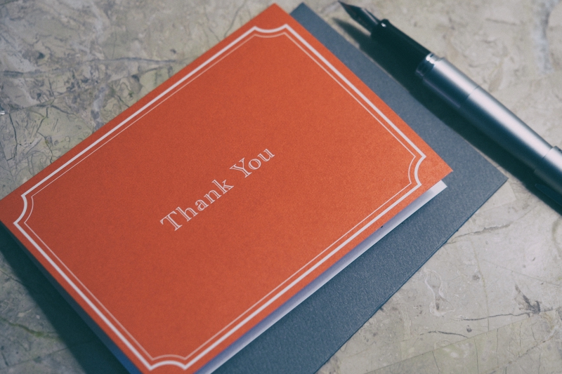 Showing Your Gratitude