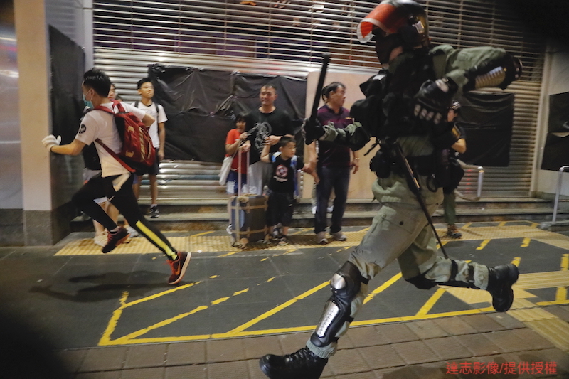 Hong Kong Police Officer Shoots Teenage Protester