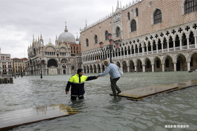 Venice Hit by Flood