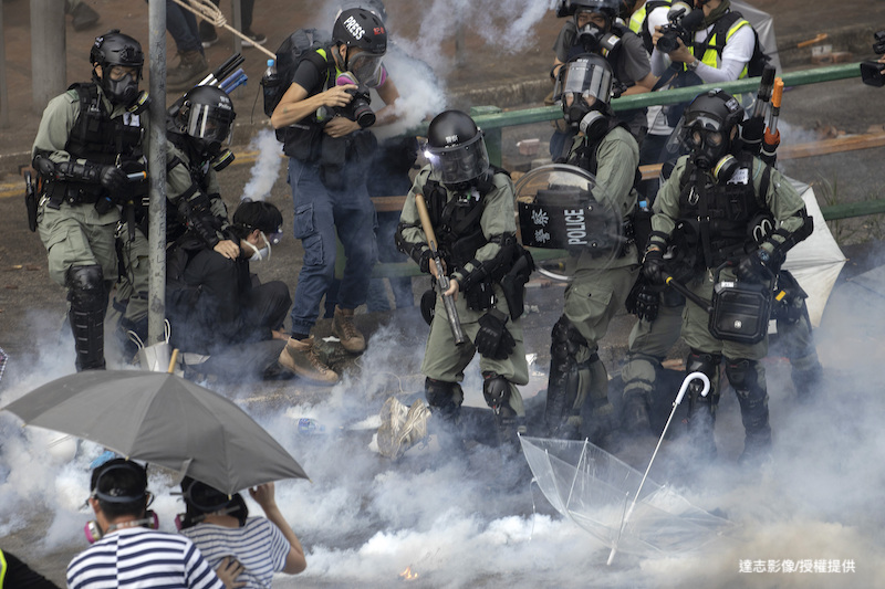 HK University Campus Becomes War Zone