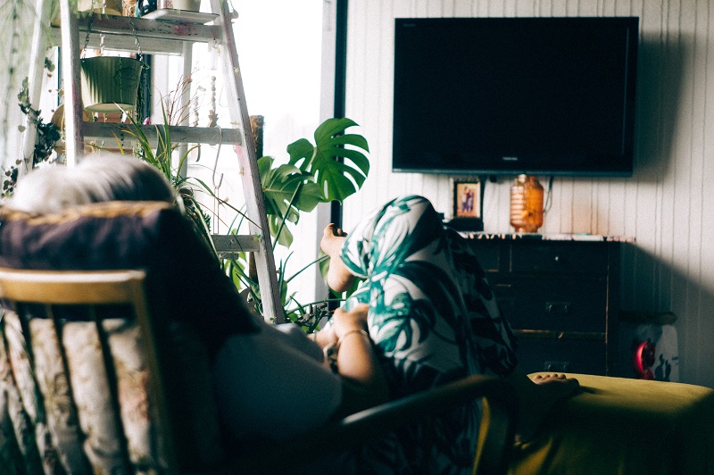 Binge-Watching a Show