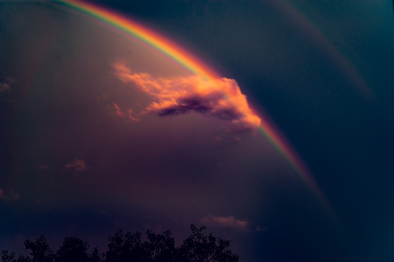 Beautiful “Fire Rainbow”
