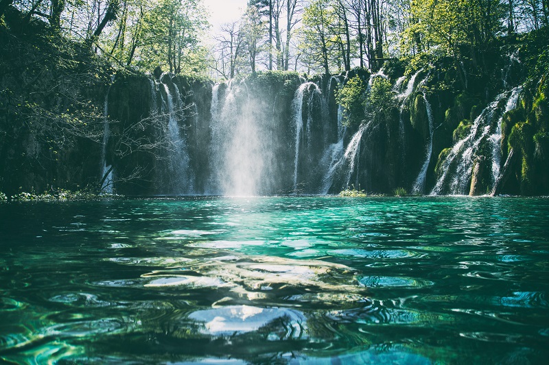 Hiking to a Waterfall