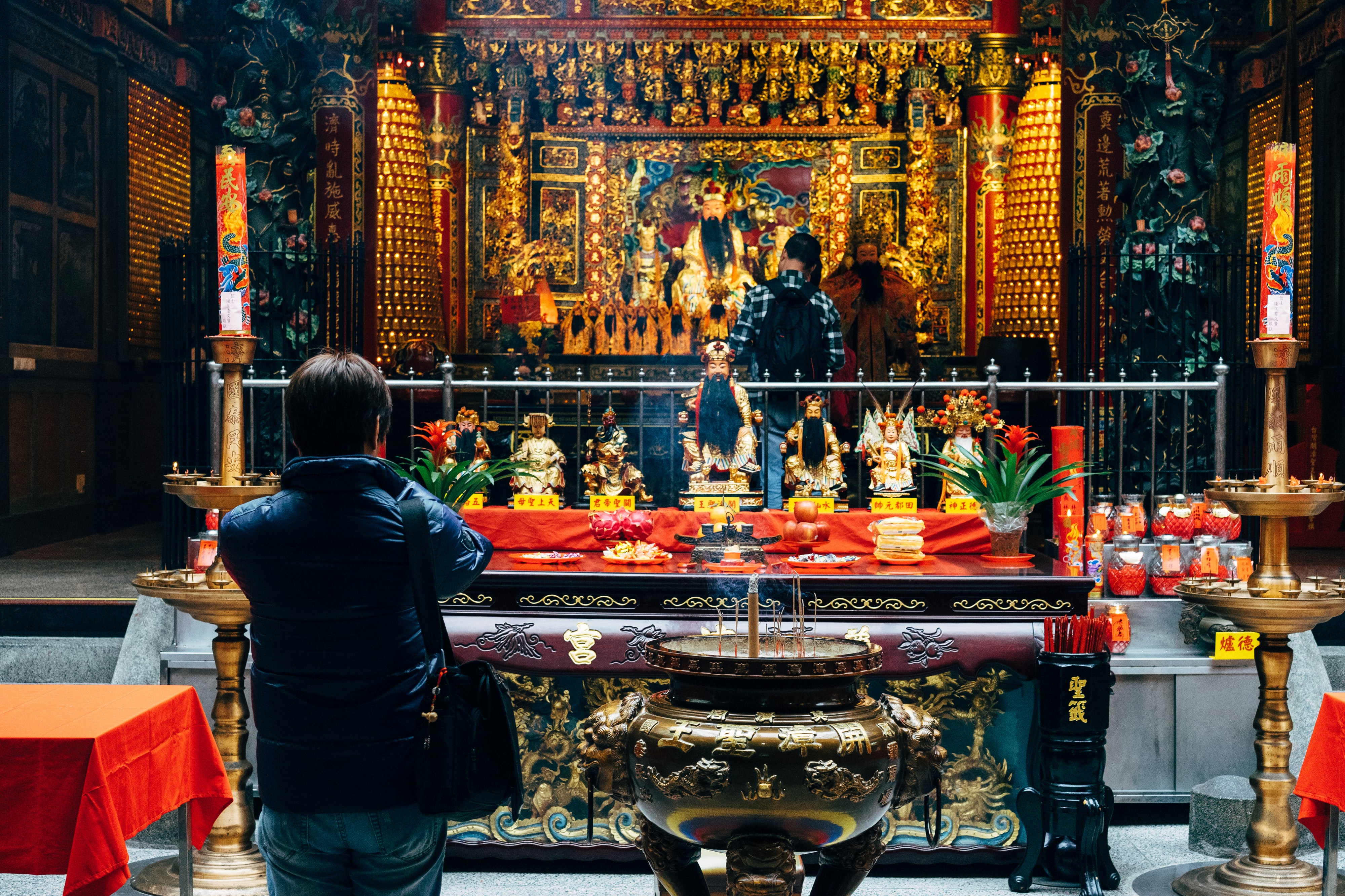 A Visit to the Local Temple