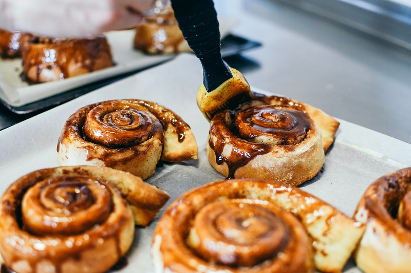 Baking Cinnamon Buns