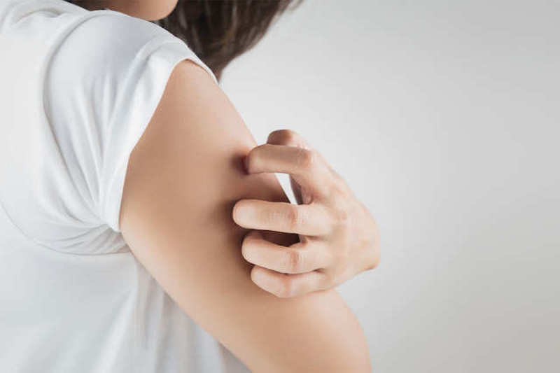 Having COVID Arm and Magnetic Arm After Injection