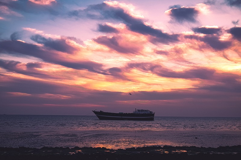 The Sky Before a Typhoon