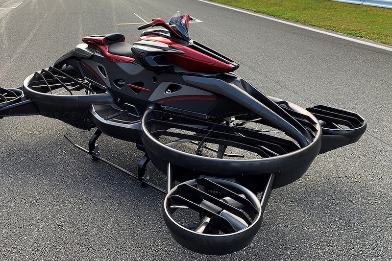 Japanese Company Debuts Flying Motorbike