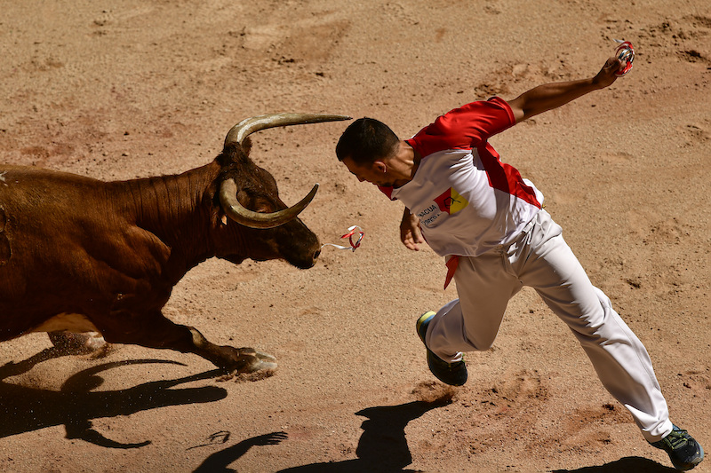Activists Protest Over San Fermin Bull-Run Festival