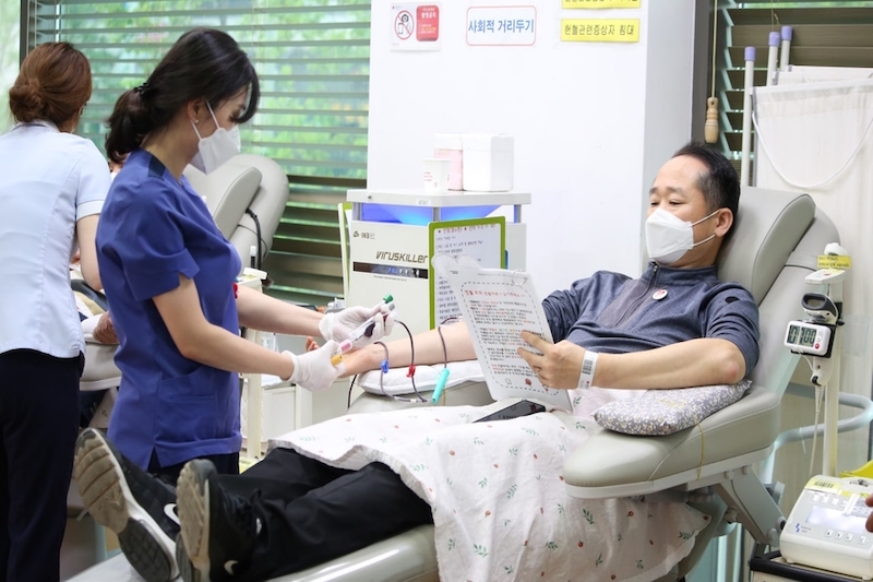 Helping With Blood Shortage in Taiwan