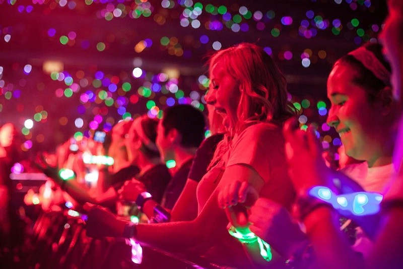 Coldplay Concert and Recycling