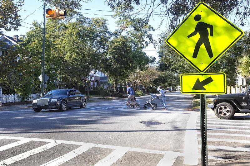 Keeping Sidewalks Clear for Pedestrians