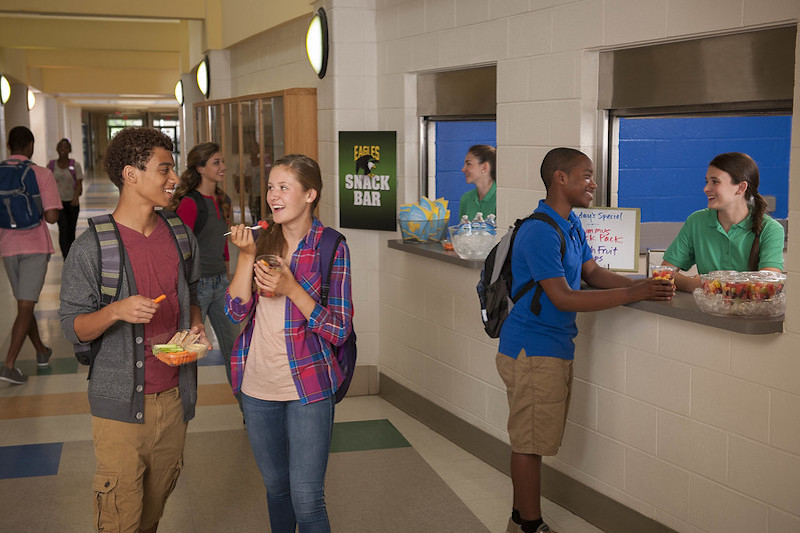 At the Snack Bar