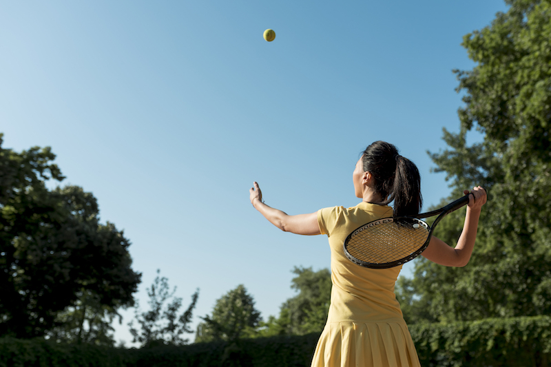 My First Tennis Lesson