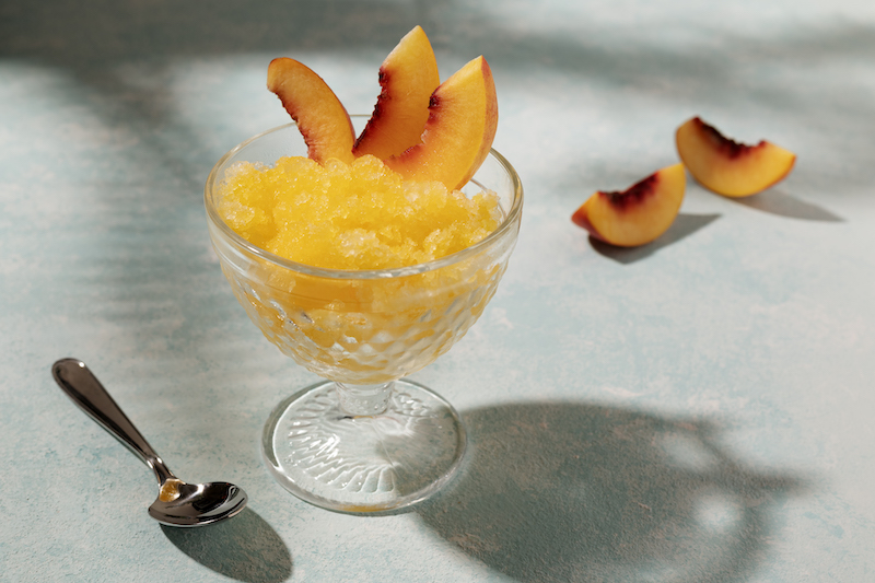 Making Mango Ice Sorbet at Home