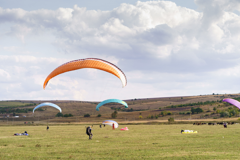 A First-Time Parachute Jump