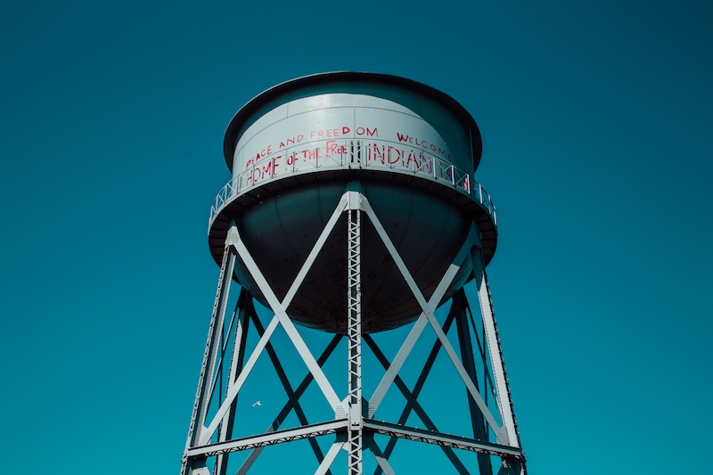 A Warm Notice: Water Tower Cleaning