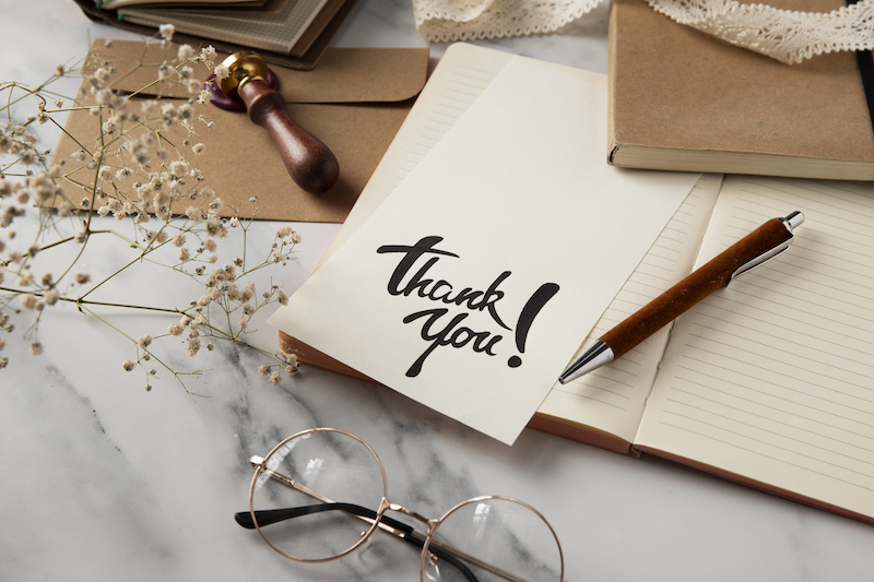 A Sweet Thank-You Note